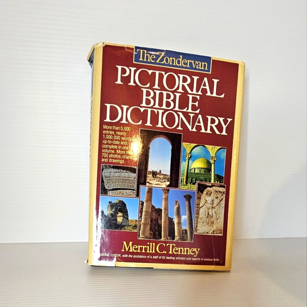 The Zondervan Pictorial Bible Dictionary Hardcover Book Merrill C. Tenney